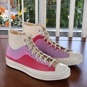 Converse Chuck 70 Hi Thermo Felt 169520C Winter White/Pink Size Men's 8.5
